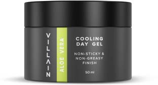 VILLAIN Cooling & Refreshing Day Aloe Vera Face Gel | Moisturizer For All Skin Types