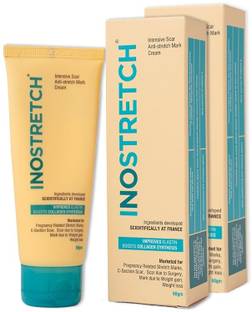 INOstretch Anti-Stretch mark cream, Clinically Proven Praben free(Pack of 2)