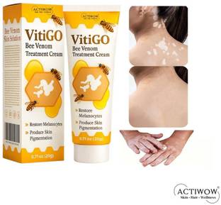 ACTIWOW Vitigo Bee Venom Cream for Restoring Skin Radiance Cream Moisturizer