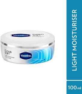Vaseline CloudSoft LightMoisturiser,100Hours NonSticky Hydration,Ceramides&Hyaluron 100ML