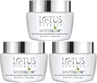 LOTUS HERBALS WhiteGlow Skin Whitening And Brightening Gel with SPF-25, for all skin types