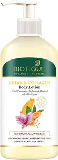 BIOTIQUE Ubtan & Collagen Body Lotion 300ml