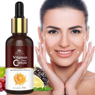 INTIMIFY Vitamin C Serum For Skin Whitening, Wrinkle Reducer, Anti Aging & Anti Acne