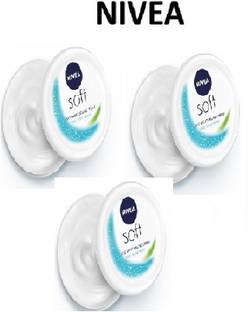 NIVEA soft moisturizer 50ml pack of 3 C