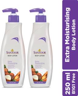 Santoor by Wipro Perfumed Body Lotion For Extra Moisturising & Antiaging