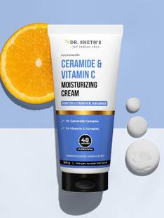Dr. Sheth's Ceramide & Vitamin C Moisturizing Cream | 48hr Deep Hydration