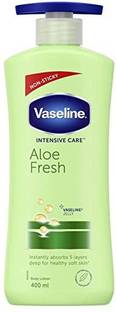 Vaseline Intensive Care Aloe Fresh Hydrating Body Lotion Daily Moisturizer for Dry Skin