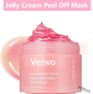 venvo Collagen Skin Revive Mask | Korean Peel Off Beauty Jar