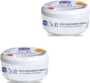 BOROPLUS Soft Light Moisturising Cream FOR MOISTURE & NOURISH SKIN PACK OF - 50ml x 2
