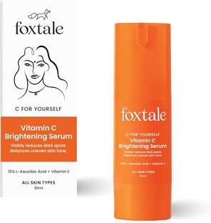 Foxtale Purest Vitamin C (L-Ascorbic Acid) with Vitamin E Moisturizing Serum