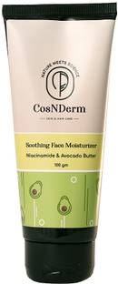 Cosnderm Face Moisturizer Cream with Niacinamide and Avocado Butter for Men and Women