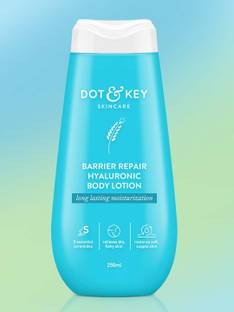 Dot & Key Barrier Repair Hyaluronic Body Lotion for Dry & Flaky Skin, Restores Softness