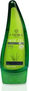 Lashika Aloe Gel for Skin and Hair with 99% Aloe Vera Extract