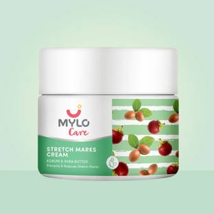 MYLO Care Stretch Marks Removal Cream, Goodness of Shea Butter, Saffron, Kokum Butter