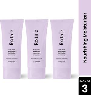 Foxtale Essentials Daily Moisturizer For Face | Makes you Glow | - 50ml (Pack of 3)