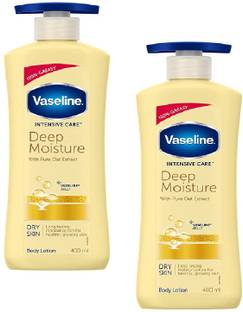 Vaseline DEEP MOISTURE BODY LOTION 400 ML, COMBO OF 2