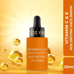 GOOD VIBES Vitamin C & E Age Defying Face Serum | Boosts Skin Elasticity | Skin Brightening