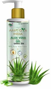 Aarogya India Pure Aloe Vera Gel | Hydration & Skin Care | Natural Moisturizer For Face & Body