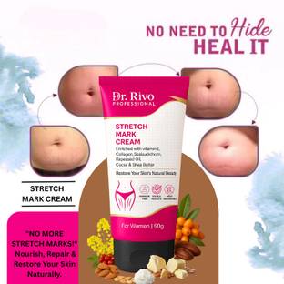 Dr rivo professional Stretch Mark & Scar Fading Cream | Deep Moisturizing & Skin Regeneration |