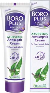 BOROPLUS BORO PLUS ANTISEPTIC CREAM 120ml FOR MOISTUREE & ALL PURPOSE USES 120g x 1