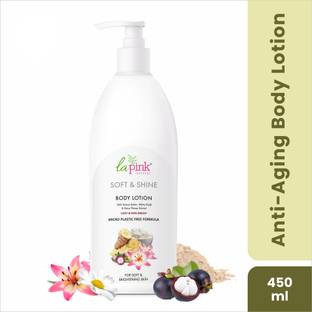 La Pink Young Forever Body Lotion Cactus & Daisy Flower with Kokum Butter for Unisex
