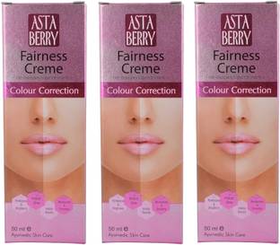 Astaberry Herbal Fariness Cream Wtih Bearberry & Vitamin E 50ml - Pack of 3