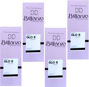 DOOMSDAY BRILLANZO GLO E CREAM FOR NATURAL GLOWING SKIN SKIN PACK OF 50g x 4