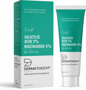 Dermatouch Salicylic Acid 2% Niacinamide 6% Anti-Acne Oil-Free Gel For Acne & Oil Balancing