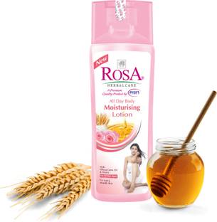 ROSA All Day Body Moisturising lotion With Rose & Honey for Nourishment I