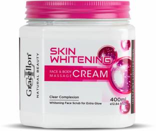 Gracellon Skin Whitening Face & Body Massage Cream Instant Lightening | Reduces Dark Spots