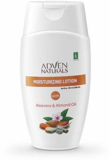 Adven Naturals MOISTURIZING LOTION WITH ALOEVERA & ALMOND OIL 100ML