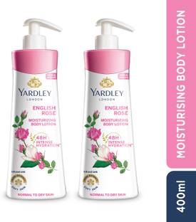 Yardley London by Wipro English Rose Moisturizing Hand & Body Lotion With Rose & Geranium Oil