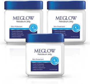 meglow Petroleum Jelly for Cracked Heels Chapped Lips & Dry Elbows Nourish Your Skin