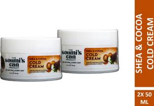 The Soumi's Can Product Shea & Cocoa Cold Cream (50ml) (Pack of 2)