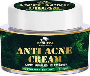 SESUFZA Anti Acne Cream, Pimple Marks, Acne Scar, Pigmentation, Dark Spot Remover cream