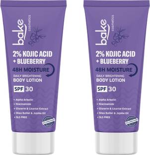 Bake Cosmetics 2% Kojic Acid Body Lotion SPF 30 PA+++ for Pigmented & Tanned Skin