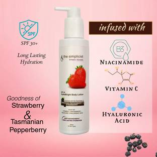 The Simplicist HydraBright Body Lotion SPF 30