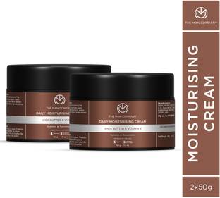 THE MAN COMPANY Daily Moisturiser for Men | for Dry Skin | with Shea Butter