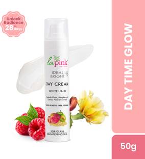 La Pink Ideal Bright Day Cream with SPF 15 Raspberry | Kakadu Plum & White Haldi