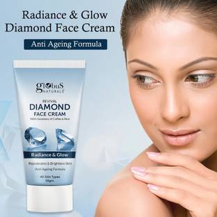 Globus Naturals Revival Diamond Face Cream, Suitable For All Skin Types