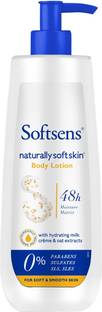 Softsens Naturally Soft Skin Body Lotion | 48H Moisturization, For Men & Women