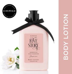 KIMIRICA Love Story Jasmine Body Lotion For Men & Women 100% Vegan, Paraben/SLS Free