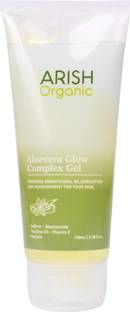 ARISH organic Aloevera Glow Complex Gel