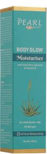 ARM PEARLBEAUTY Pearl Body Glow Moisturiser with Aloe Vera, Almond & Vitamin E