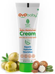 Oyo Baby Natural Moisturizer Cream for Baby's Sensitive Skin, Olive Oil & Shea Butter