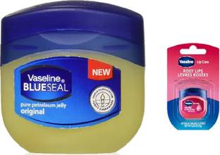 Vaseline Original Jelly And Rosy Lip Balm 7g