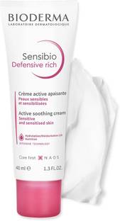 BIODERMA Sensibio Defensive Rich Active Soothing Cream Moisturization 12h Nutrition