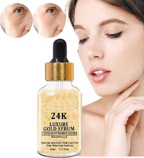 GABANA 24K Luxry Gold Serum for glowing skin & Radiance hydrates skin 30ml Pack of 1