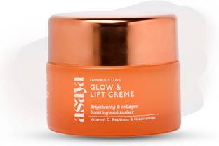ASAYA Glow & Lift Crème for Brightening with Vitamin C, Peptides & Niacinamide, 50 g