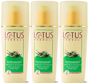 LOTUS HERBALS Alphamoist Hydroxy Skin Renewal Oil Free Moisturizer